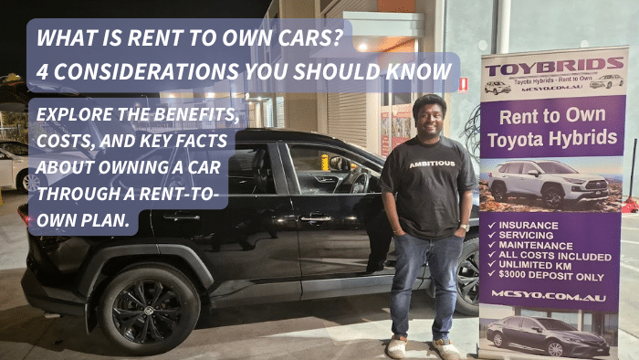 What is Rent to Own Cars 4 Considerations You Should Know